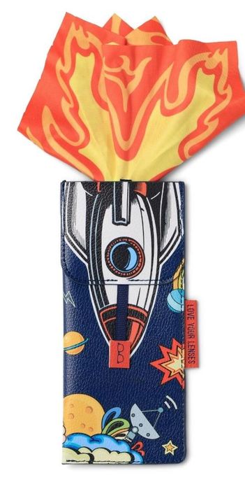 Love Your Lenses Etui na okulary Rakieta oprawa: folia