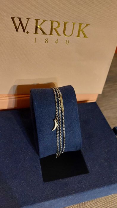 Bransoletka W.Kruk Freedom srebro