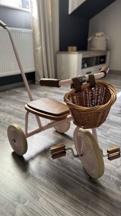 Rowerek trójkołowy Banwood różowy