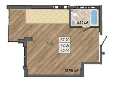 Продаж 1- кімнатної   квартири в ЖК "Золота Ера" біля моря!