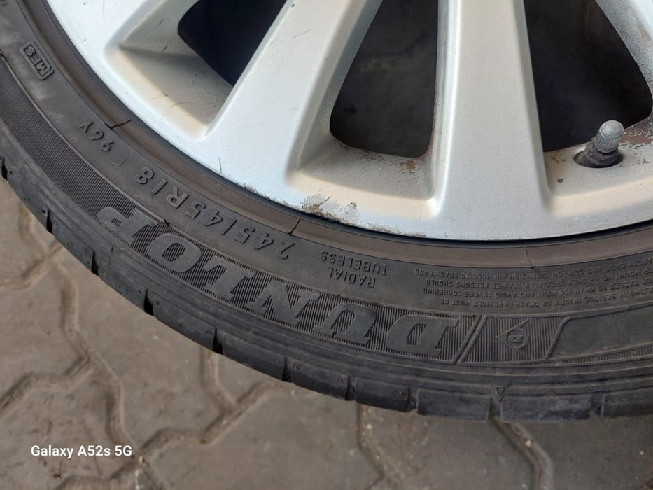 Jantes Opel R18 Com Pneus 245/45 Furação 5X120