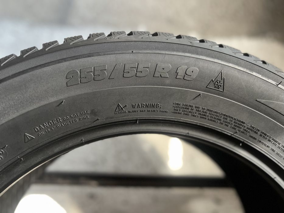 Зимові шини‼️255/55 R19 Michelin Latitude Alpin  6.2мм 2024рік