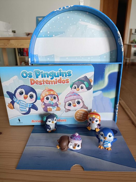 Livro infantil - os pinguins destemidos