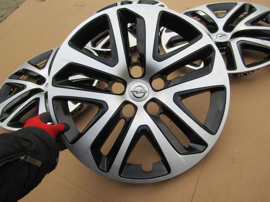 4x Kołpaki Strukturalne 17 Opel InsigniaII B Zafira C Tourer Astra J IV 4 ( DIESEL ) 5x115 / ORYGINALNE