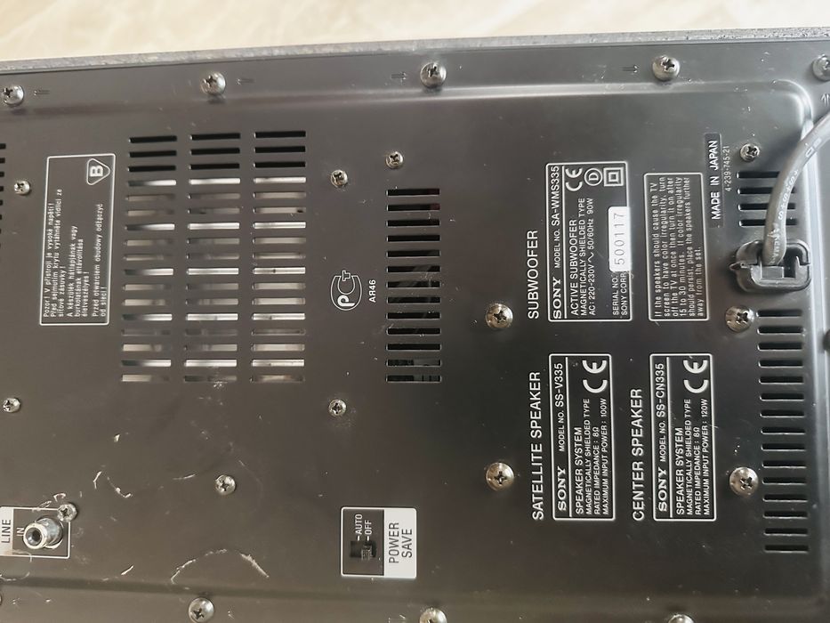 Sony sóbufer z 5 głośnikami
