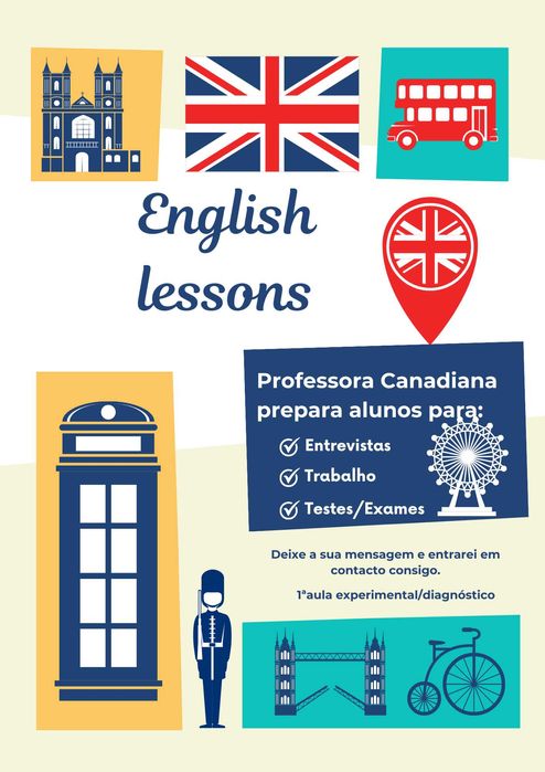 Explicações de Inglês - Professora Nativa