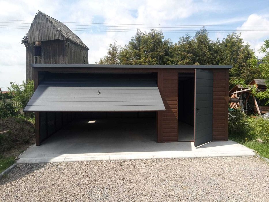 Garaż blaszany 5,5x6