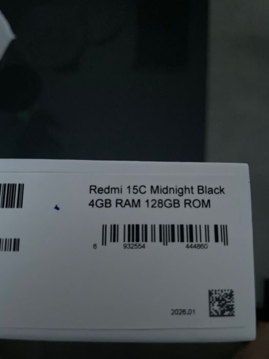 Xiaomi Redmi 15C 4/128GB Midnight Black NOWY zaplombowany