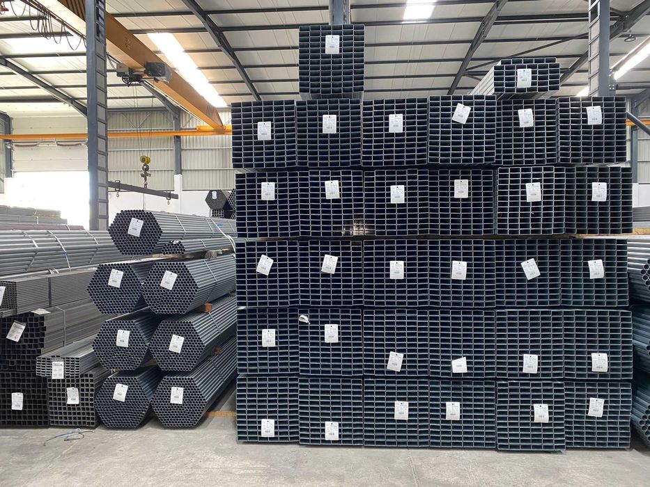 Tubo Aço Redondo, Quadrado, Retangular, Galvanizado ou nao