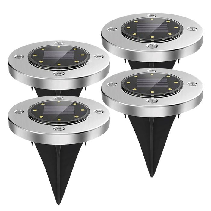 Lampa solarna do ogrodu 8led