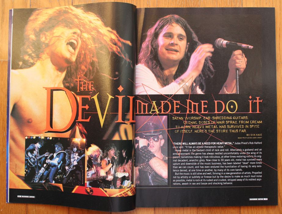 Revista Maximum Guitar, Outubro 1998