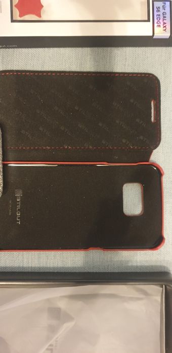 Etui ze skóry do Galaxy s6 edge