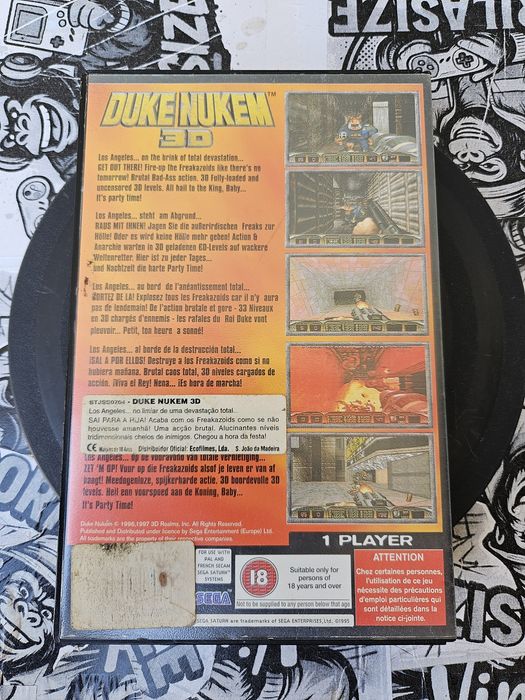 Duke Nukem 3D Sega Saturn - No

Manual