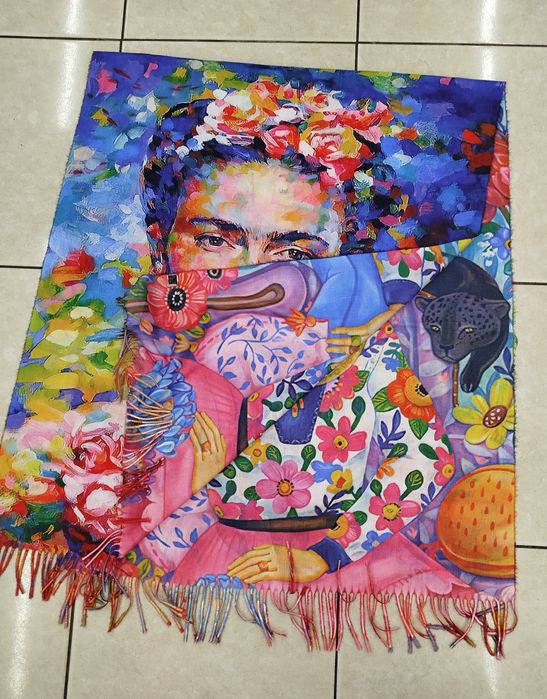 Шарф женский Fuerza - мотив Кало.