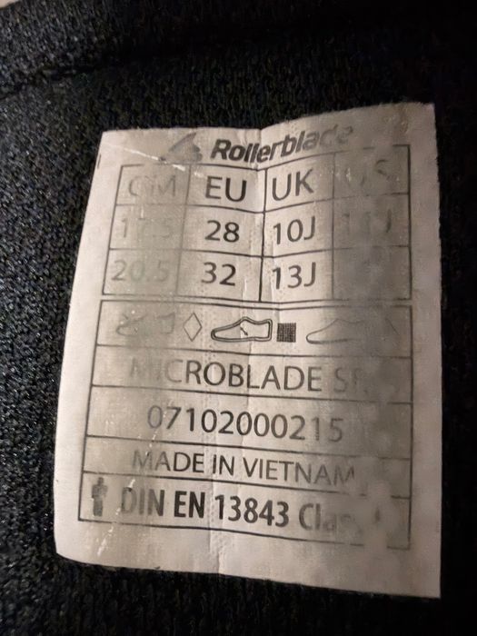 Rollerblade Microblade rolki regulowane 28 - 32 - 3WD