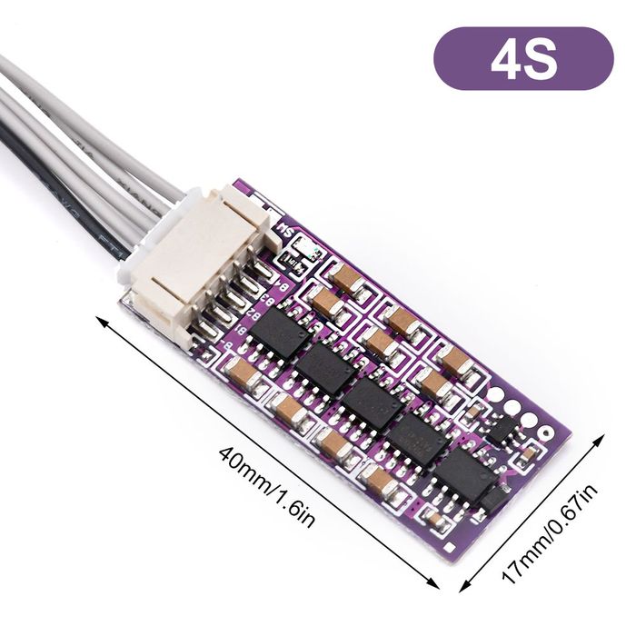 Балансир 4s Li-ion , Lifepo4 .