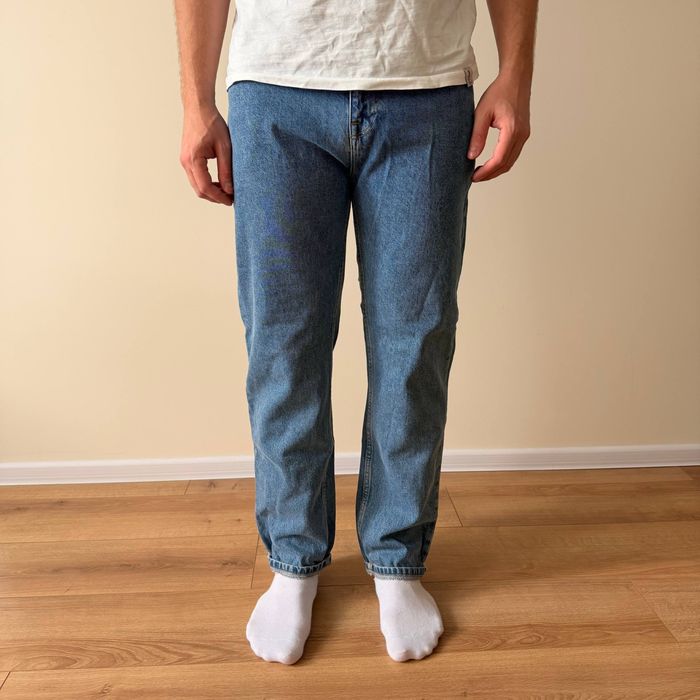 Джинси чоловічі, чорні та сині Reserved, House штани джинсові Baggy, прямі Straight