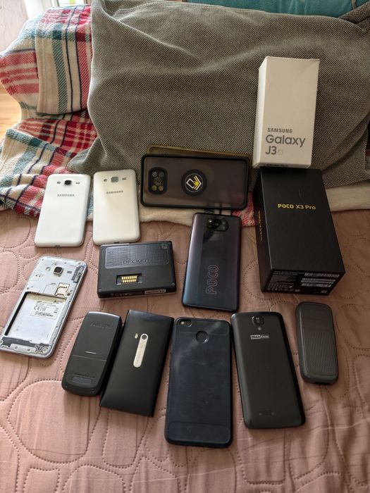Uszkodzone telefony smartfony