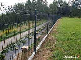 Kompletne ogrodzenie panelowe 123 cm fi 4 - 45 zł/mb