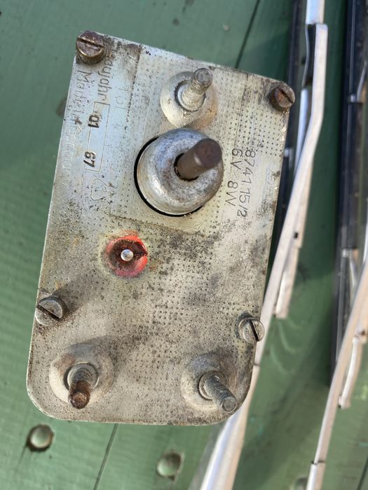 Trabant Silnik wycieraczek przód 6V 8W wycieraczki przełącznik kierunk