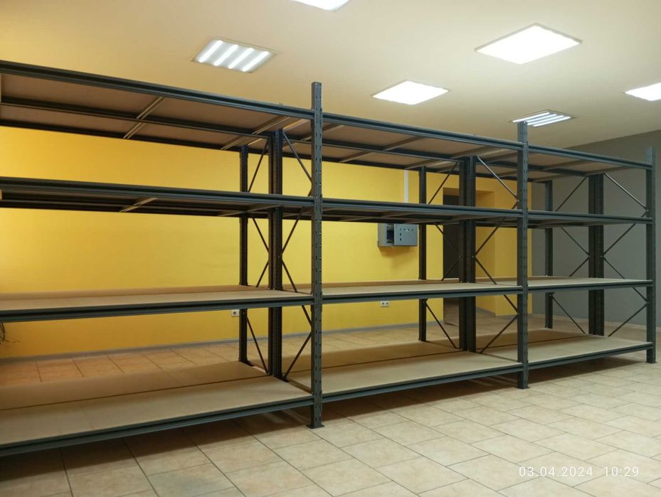 Стелаж на склад/гараж/архів з полицями. Стелаж для шин. Стелаж в гараж