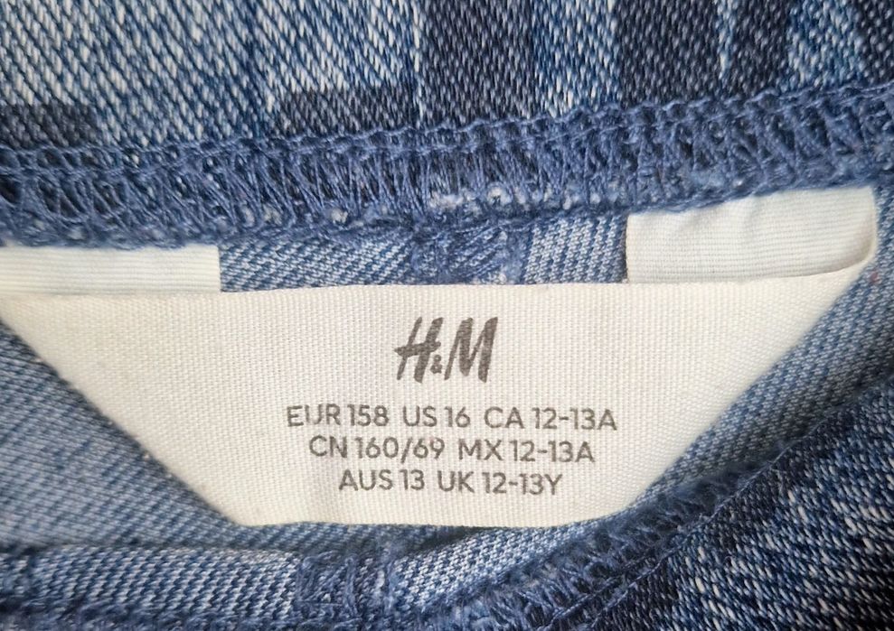 Spodnie jegginsy z Myszką Miki H&M w rozm 158
