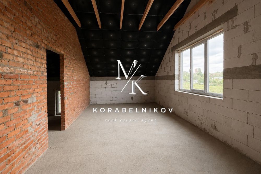 ‼️ Продаж нового будинку 150 м² у Гатному | 6,5 соток | Газ | Озеро 200 м | Без комісії