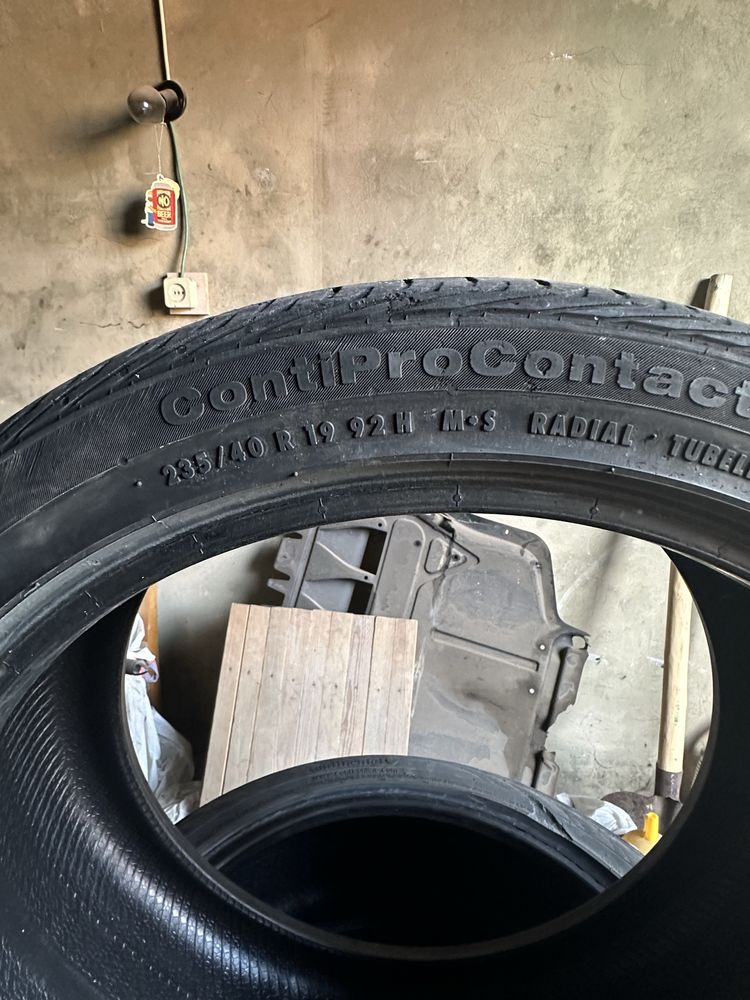 Літня гума/резина/летняя резинаContinental ContiProContact 235/40 r19 ...