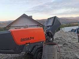 Wylewki maszynowe, Posadzki przemysłowe, Styrobeton