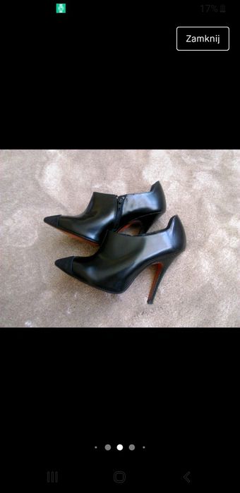 Botki Zara rozm.40 NOWE