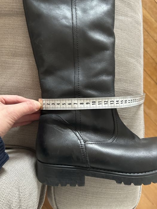 Kozaki ze skóry ocieplane