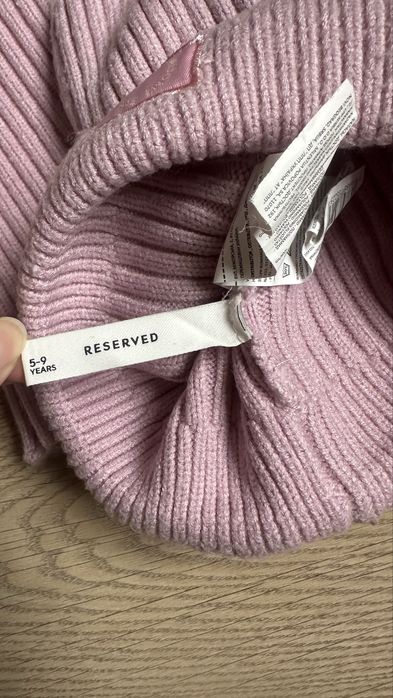 Комплект шапка хомут снуд Reserved