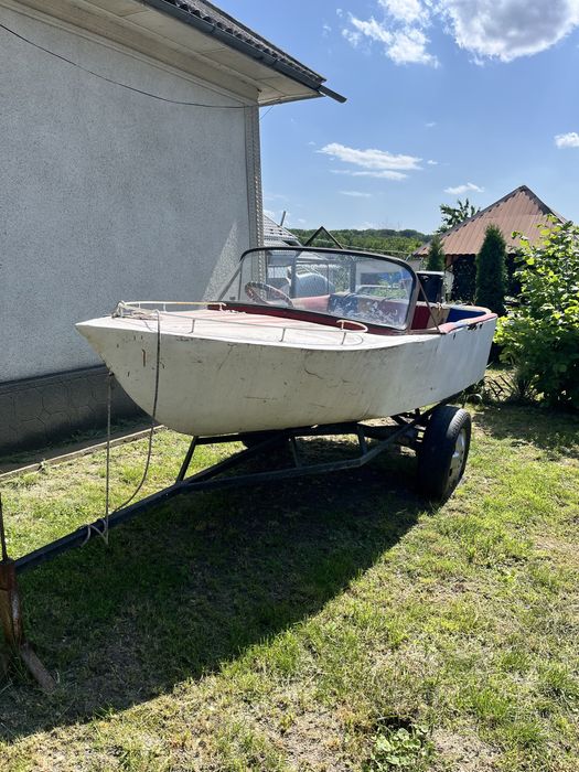 Продам Лодку з мотором і прицепом)