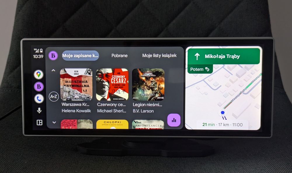 Odtwarzacz multimedialny Apple CarPlay 11,26", Android Auto