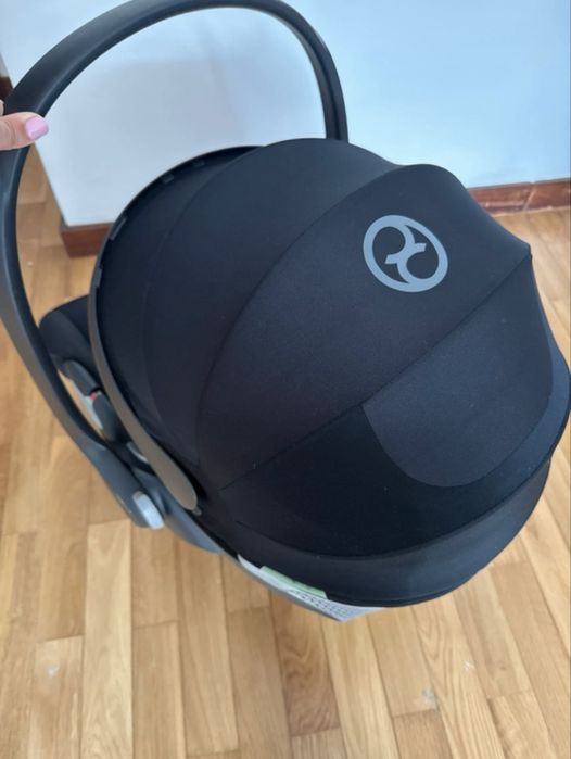 Ovo ou cadeirinha Cybex Cloud T i-Size plus em sepia black