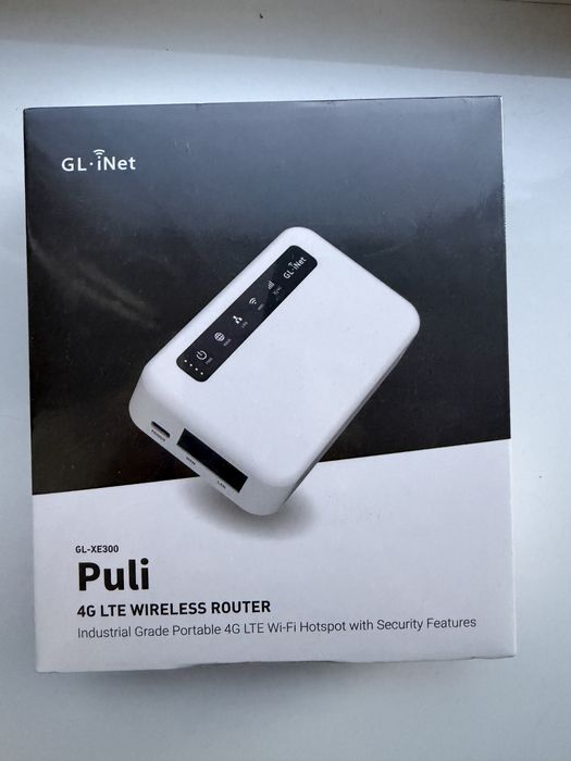 портативний 4G LTE Wi-Fi роутер. GL.iNet GL-XE300 Puli,
