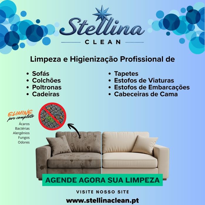 Limpeza e Higienização de Estofos Algarve