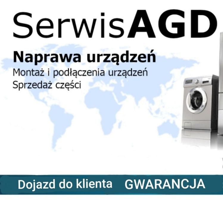 Naprawa Pralek Zmywarek Piekarników Lodówek Płyt Suszarek - Serwis AGD