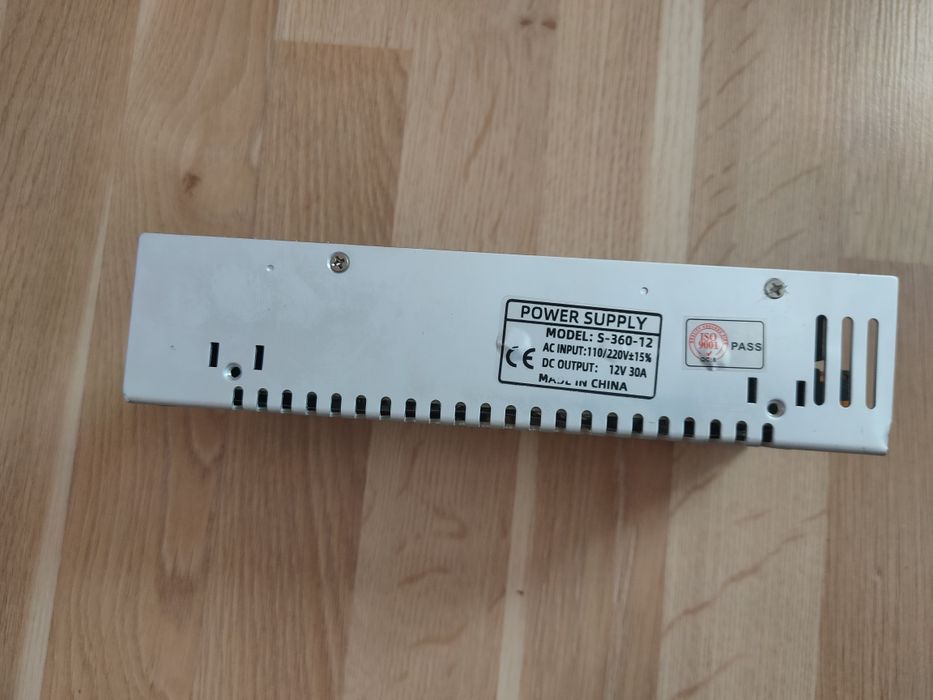 Блок живлення S-360-12 12V 30A