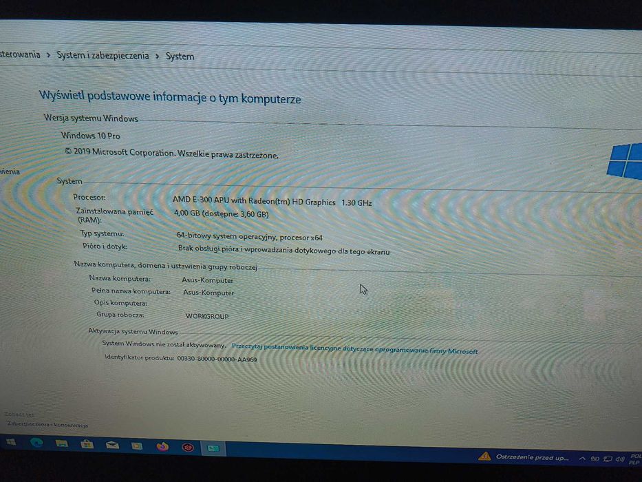 Laptop HP 635 4GB Ram zasilacz