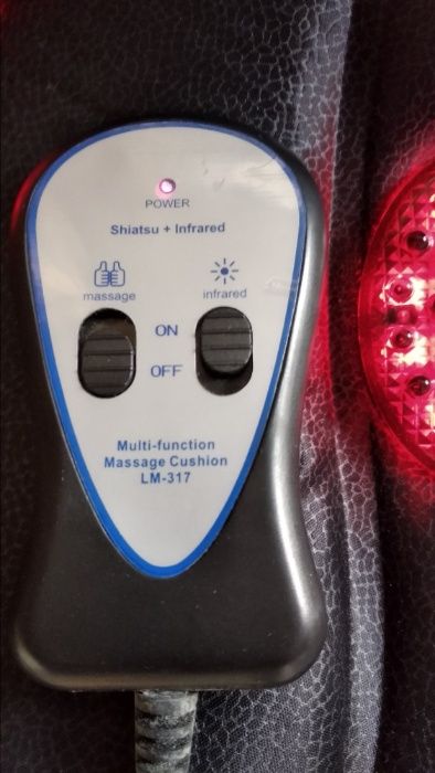 Almofada de Massagem Shiatsu com Infravermelhos