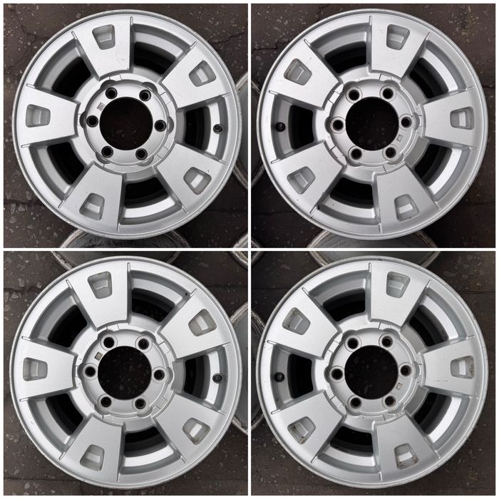 Литые диски r15 6x139.7 ET-33 Nissan/Chevrolet/Mitsubishi/Opel/Toyota