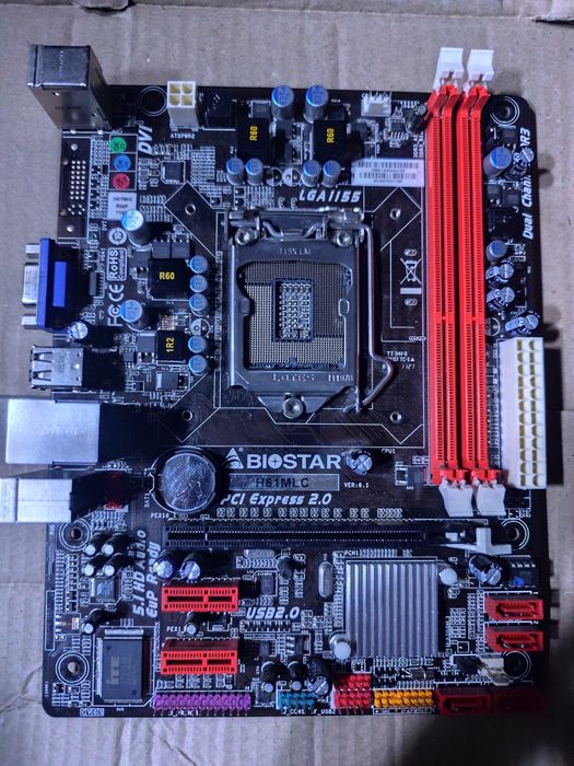 Материнська плата Biostar H61MLC rev 6.1