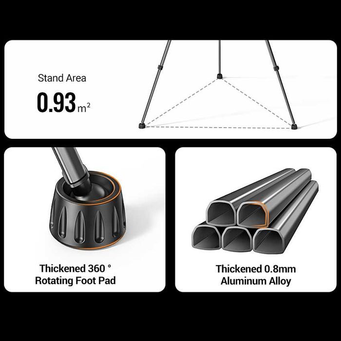 Штатив для камери високий трипод тренога для айфона UGREEN 175 см