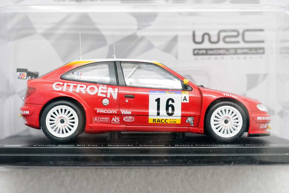 CITROEN XSARA KIT CAR  1:24 Hachette WRC 1999 Philippe Bugalski