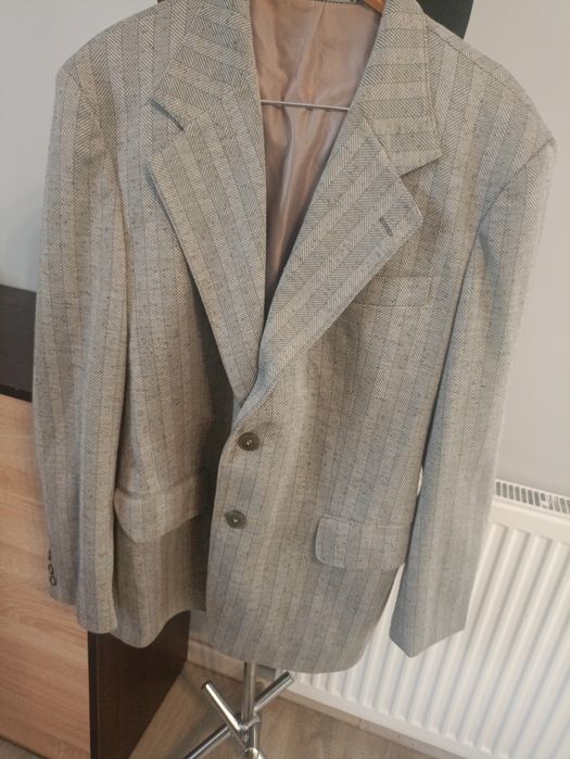 Marynarka męska szara