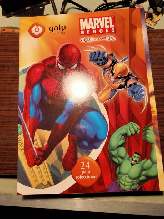 Caderneta, Marvel Heroes