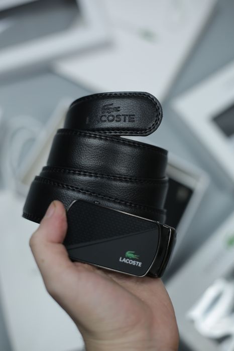 Ремінь + Гаманець Lacoste в комплекті!
