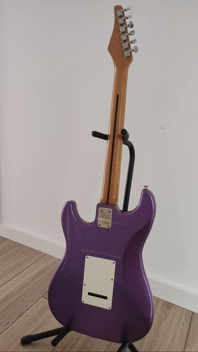 Gitara lutnicza stratocaster + kabel Ernie Ball + pokrowiec Thomann