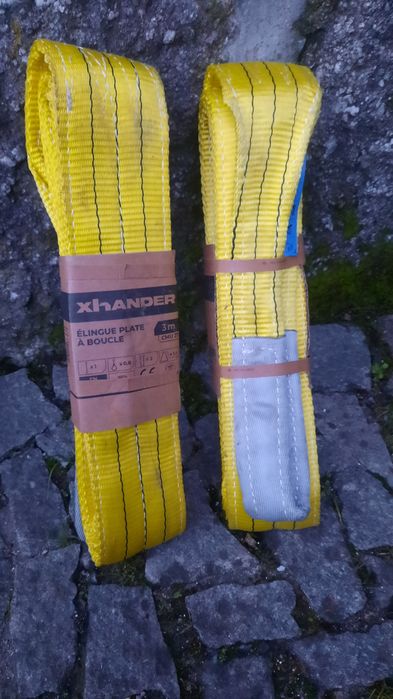 Cintas para rebocar de 3ton 3m e de 2ton com 2m